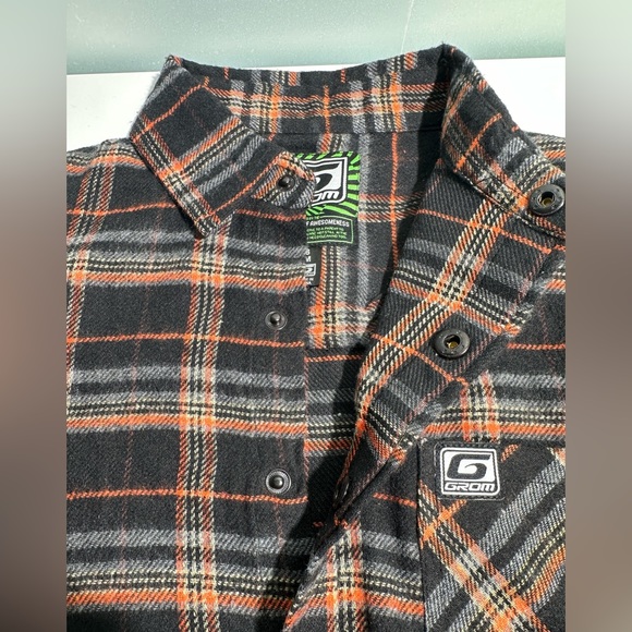 NWT Grom 100% cotton shirt for young boys size: 8 M - Picture 5 of 7